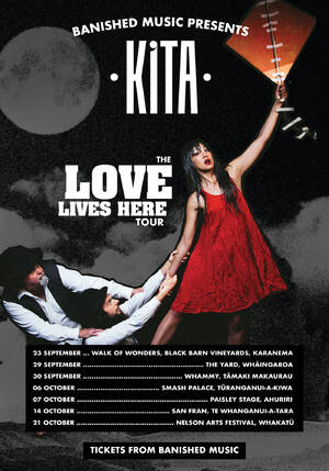 KITA - The Love Lives Here Tour | Tāmaki Makaurau/Auckland