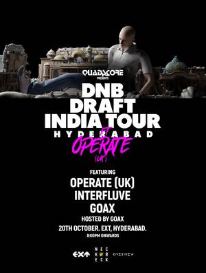D&B Draft India Tour ft. Operate [Hyderabad edition]
