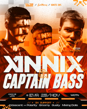 Annix (UK) & Captain Bass (BEL) | Wellington