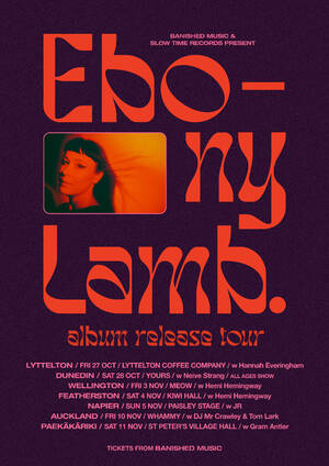 Ebony Lamb - Album Release Tour | Dunedin