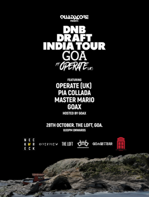 D&B Draft India Tour ft. Operate [Goa edition]