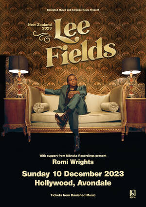Lee Fields - New Zealand 2023 | Auckland