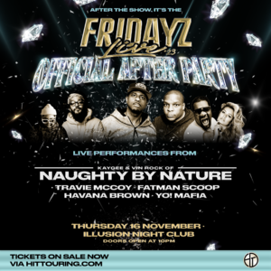 Fridayz Live Official After Party