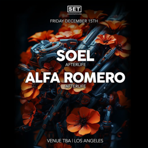SET with SOEL & Alfa Romero (Afterlife) photo