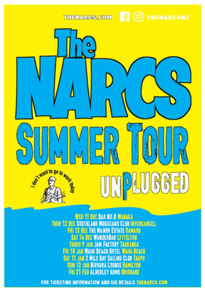 The Narcs Summer Tour Taupo