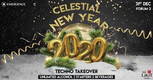 Celestial NYE Presents Techno Takeover at The LaLiT Mumbai