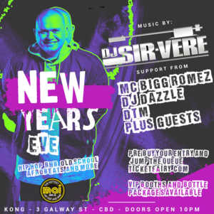 Kong New Years Eve with DJ Sir-vere