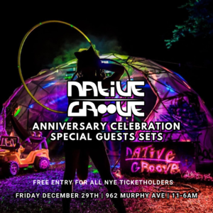 Native Groove Anniversary Celebration