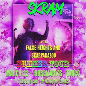 Taupō - Skram Summer Tour with False Heights and Skarpakazoo photo